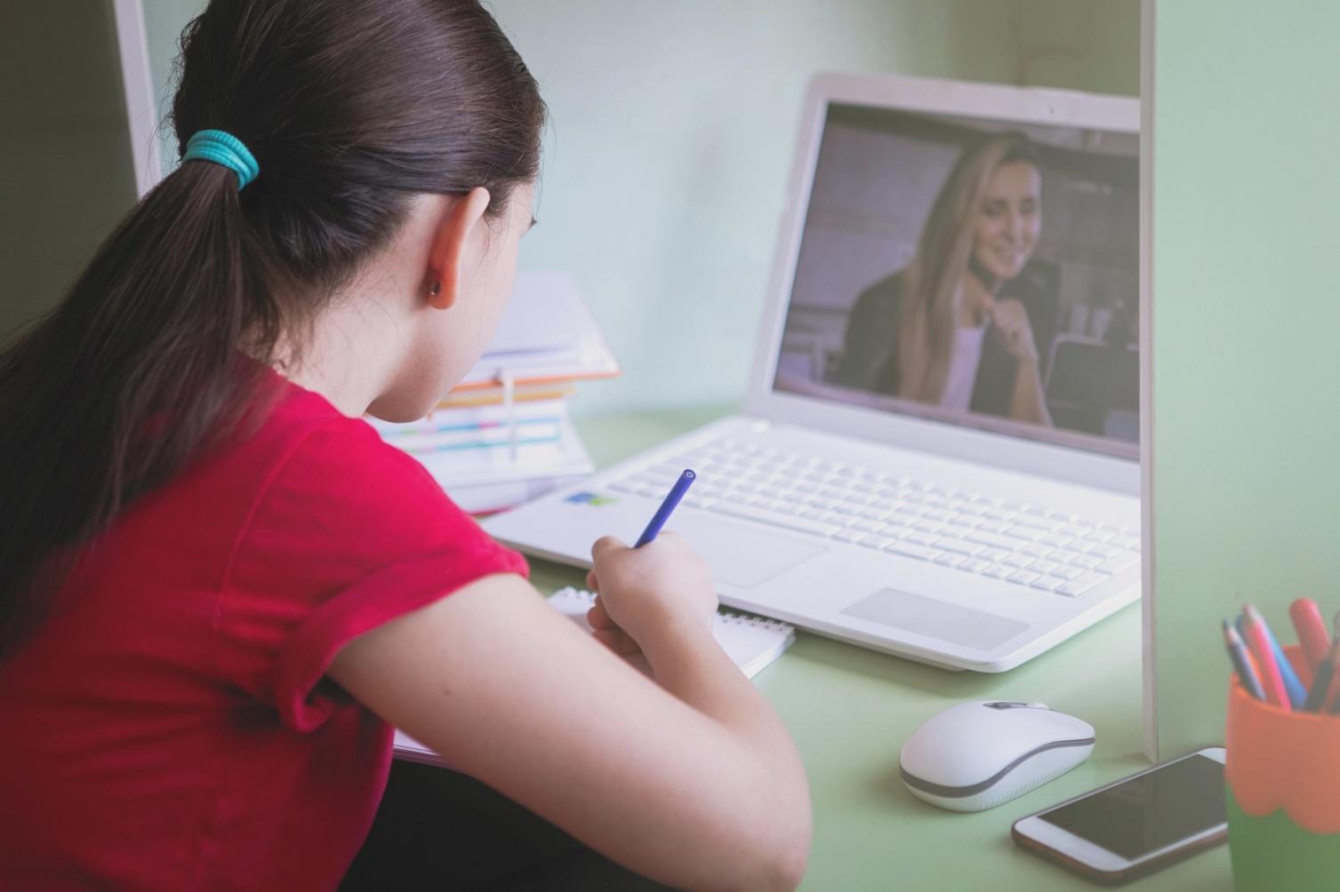 Interactive learning platform interface for concentration training