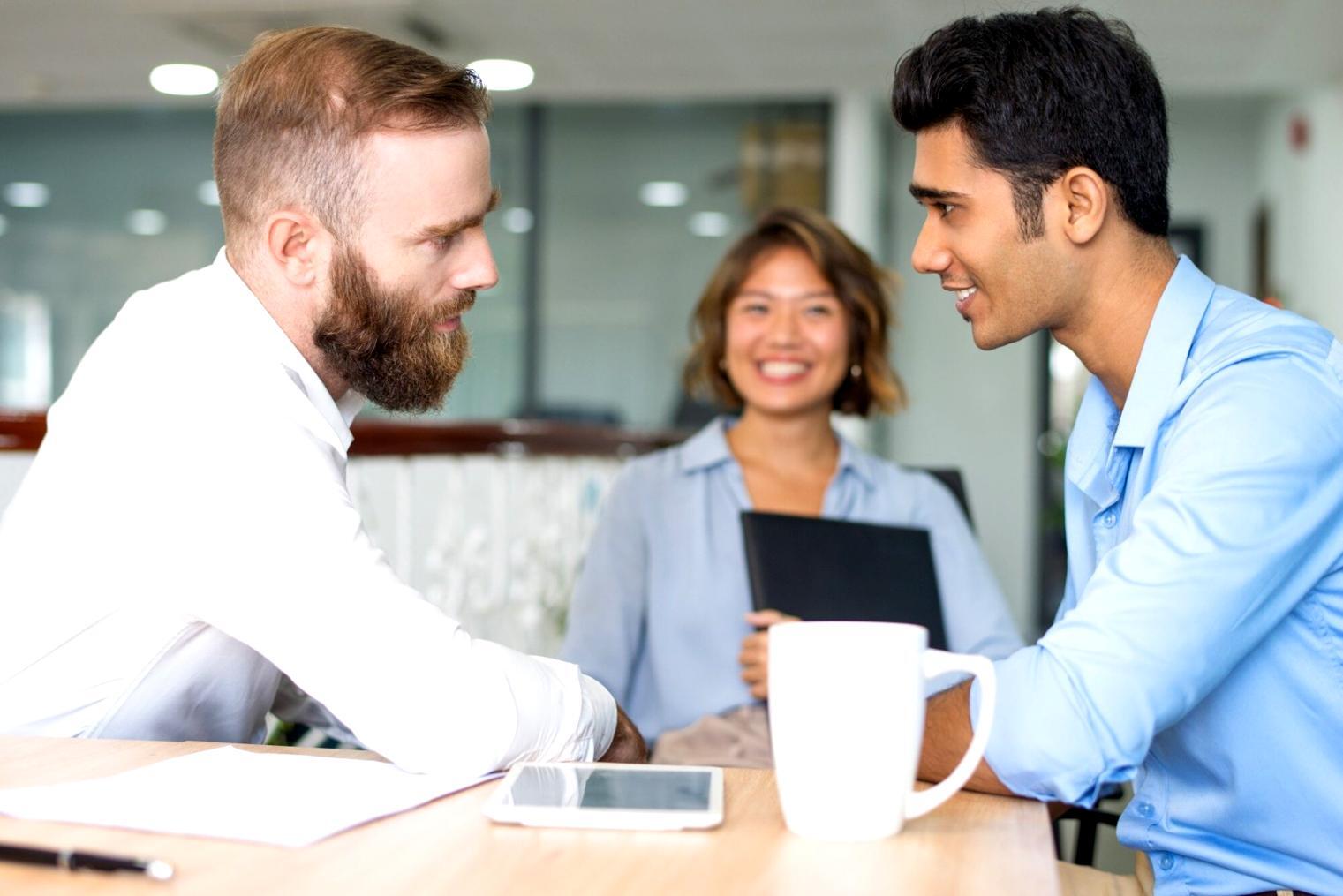 Participant engaged in concentration exercise during live webinar